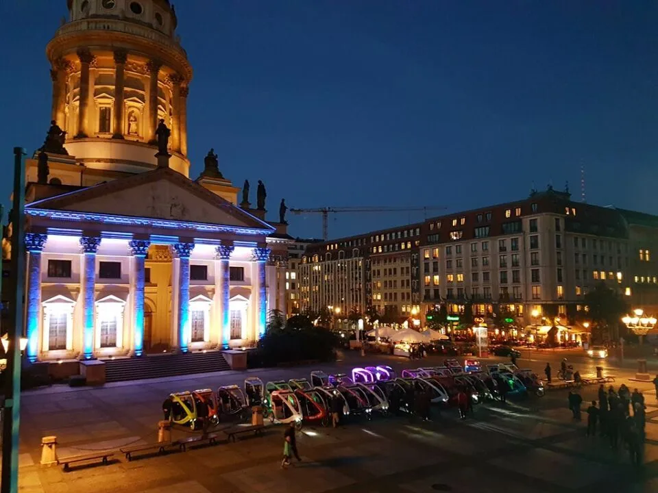Rikscha Lichterfahrt Berlin
