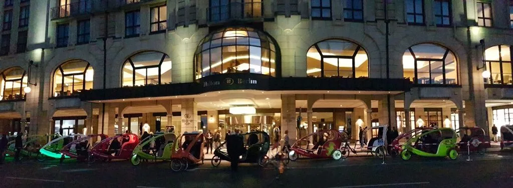 Rikscha Tour bei Nacht
